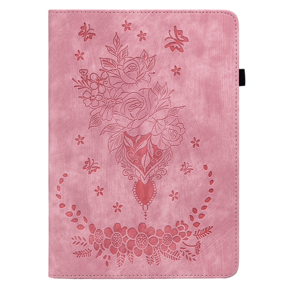 ART FLOWERS Zložljivo ohišje za Huawei MediaPad M5 Lite 10" svetlo roza