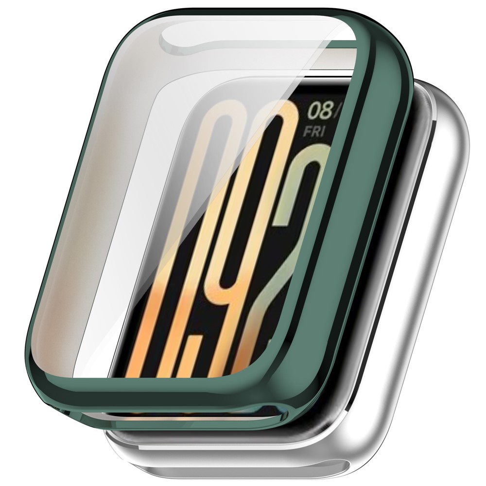 TPU FULL COVER Ovitek za Xiaomi Smart Band 10 Pro Ceramic Edition zelen