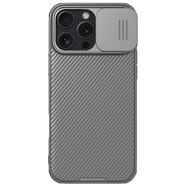 NILLKIN CAMSHIELD PRO Ovitek za Apple iPhone 16 Pro Max siva