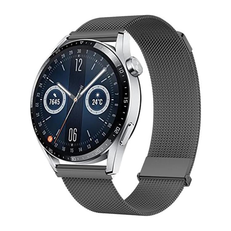 KALEBOL MILANESE pašček za pametno uro širine 20mm siv