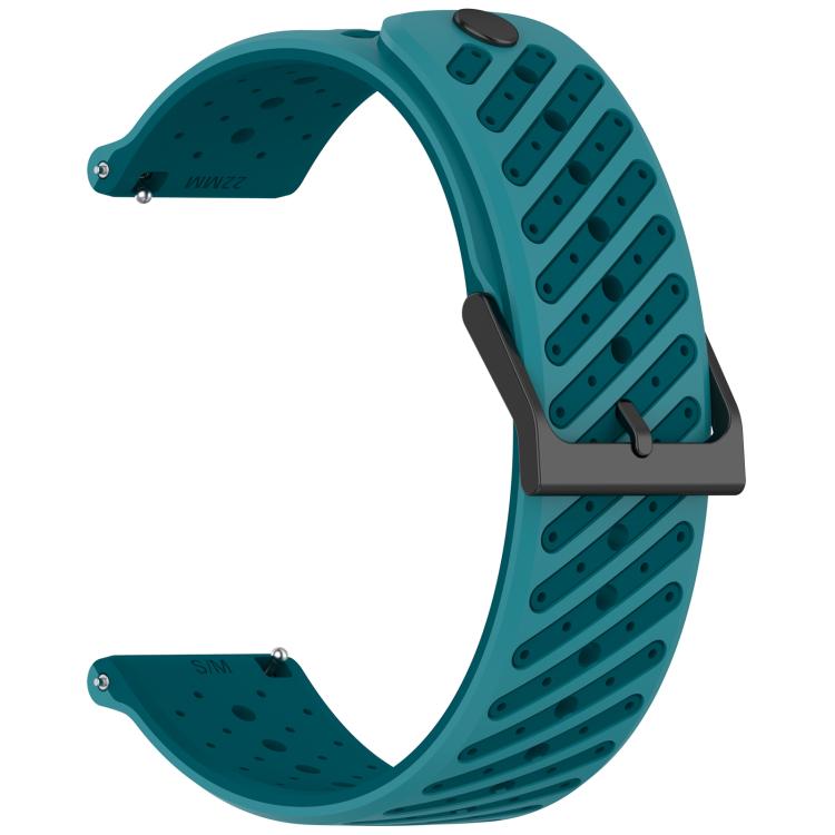 TWILL SILICONE Zamenljiv pašček za Suunto Race 2 moder