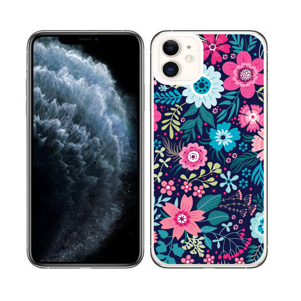 MY ART Zaščitna torbica Apple iPhone 11 FLORA (038)