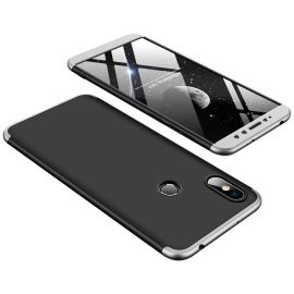 360° Ochranný obal Xiaomi Redmi S2 čierny (strieborný)