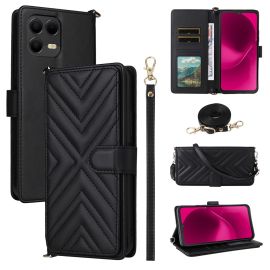 PRESTIGE Denarnica ovitek za T Phone 3 Pro črna