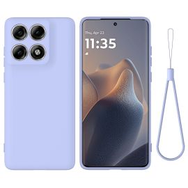 RUBBER Zaščitni ovitek za Motorola Edge 70 Pro vijoličen