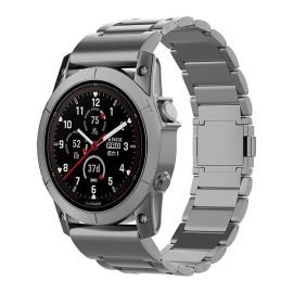 CLASSIC Kovinski pašček za Garmin Fenix 7 / Forerunner 965 siv