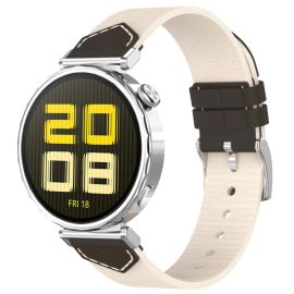 DUO Zamenljiv pašček za Huawei Watch GT 5 41mm / GT 6 41mm črno-bel