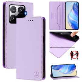RINA Zložljivo etui za Xiaomi 15T Pro svetlo vijolično
