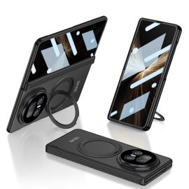 GKK ROTATE Zaščitni ovitek s stojalom Honor Magic V5 črn
