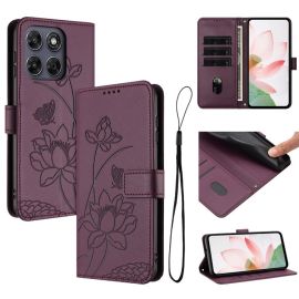ART LOTUS Preklopni etui za Motorola Edge 70 Pro bordo