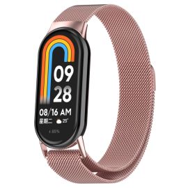 MILANESE Kovinski trak za Xiaomi Smart Band 10 / 9 / 8 roza