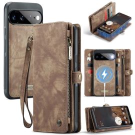 WALLET zaščitni ovitek z denarnico 2v1 za Google Pixel 11 Pro XL rjav