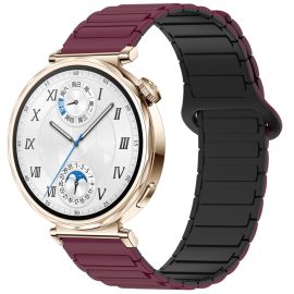 MAGNA-FLEX Nadomestni pašček za Huawei Watch GT 5 41mm / GT 6 41mm RED BLACK