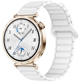 MAGNA-FLEX Nadomestni pašček za Huawei Watch GT 5 41mm / GT 6 41mm CERAMIC WHITE