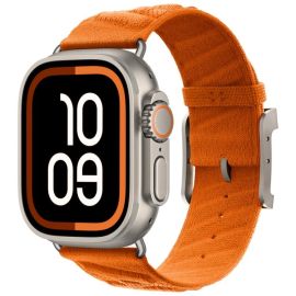 TWILL BAND Najlonski pašček za Apple Watch 38 / 40 / 41 / Apple Watch 10 / 11 42mm oranžen