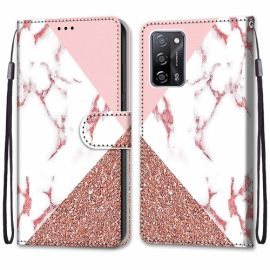 ART Ovitek za denarnico za Oppo A16 / Oppo A16s MARBLE