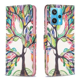 Ovitek za denarnico ART Realme 9 Pro + / Realme 9 LIFE TREE