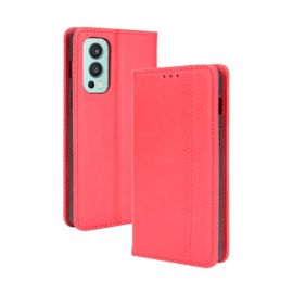 BUSINESS Peňaženkový kryt OnePlus Nord 2 5G červený