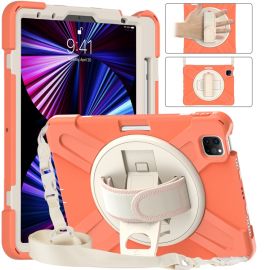 Ovitek SOLID Durable za Apple iPad Pro 11 (2022 / 2021 / 2020 / 2018) oranžen