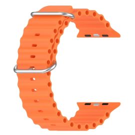 OCEAN pašček za Apple Watch Ultra 1 / 2 / 3 (49 mm) / 9 / 8 / 7 (45 mm) / 6 / SE / 5 / 4 (44 mm) / 3 / 2 / 1 (42 mm) oranžen