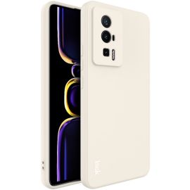 IMAK RUBBER Silikonski ovitek Xiaomi Poco F5 Pro bel
