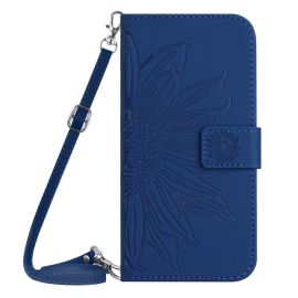 ART SUN FLOWER Etui denarnica s paščkom Xiaomi Poco F5 Pro modra