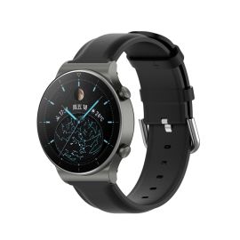 SINTETIČNI pašček za Huawei Watch 4 / Watch 4 Pro črn