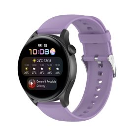 SILIKONSKI pašček za Huawei Watch 4 / Watch 4 Pro vijoličen