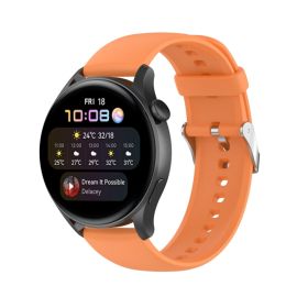SILIKONSKI pašček za Huawei Watch 4 / Watch 4 Pro oranžen