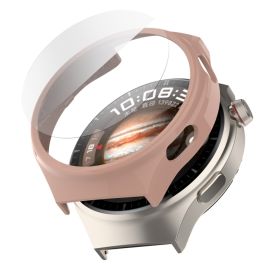 FULL COVERAGE SET Plastični ovitek + zaščitna folija Huawei Watch 4 Pro pink