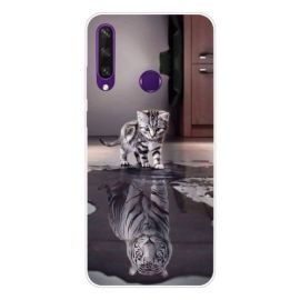 ART Silikónový kryt Huawei Y6p CAT TIGER