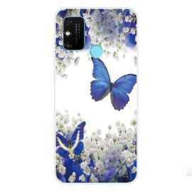 ART Silikonski ovitek Honor 9A PURPLE BUTTERFLY