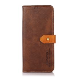 KHAZNEH Etui denarnica Motorola Edge 40 Neo rjava