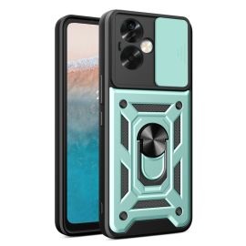 RING CAMERA Ovitek z držalom za Oppo A79 5G zelen