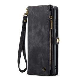 WALLET Zaščitni ovitek z denarnico 2v1 za Samsung Galaxy A35 5G črn