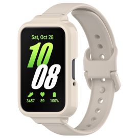 PROTEMIO COVER SET Pašček za uro + etui Samsung Galaxy Fit3 bež