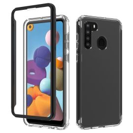 DUAL odolný kryt Samsung Galaxy A21 čierny