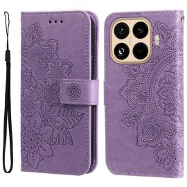 ART MANDALA Denarnični ovitek s trakom za Xiaomi 15T Pro vijoličen