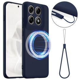 RUBBER MAGSAFE Silikonski ovitek za Motorola Edge 70 Pro NAVY BLUE