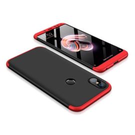 360° Ochranný obal Xiaomi Redmi S2 čierny (červený)
