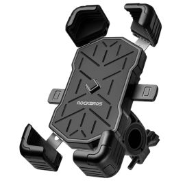 ROCKBROS RUGGED Kolesarski nosilec za pametni telefon do 7,2" črn