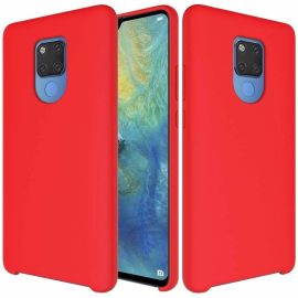 RUBBER Silikonski Huawei Mate 20 rdeč
