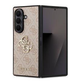 GUESS 4G METAL Zaščitni ovitek za Samsung Galaxy Z Fold7 5G PINK