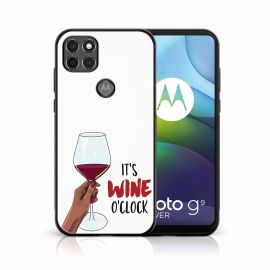 MY ART Silikonski ovitek Motorola Moto G9 Power WINE (007)