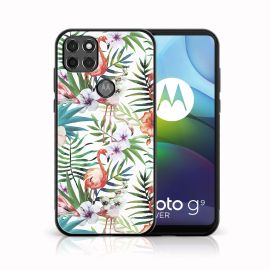 MY ART Silikonski ovitek Motorola Moto G9 Power FLAMINGOS (009)