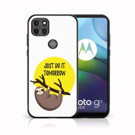 MY ART Silikonski ovitek Motorola Moto G9 Power SLOTH (010)