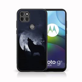 MY ART Silikonski ovitek Motorola Moto G9 Power WOLF (044)
