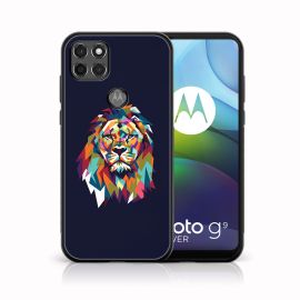 MY ART Silikonski ovitek Motorola Moto G9 Power LION (046)