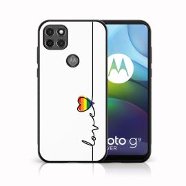 MY ART Silikonski ovitek Motorola Moto G9 Power LOVE (054)