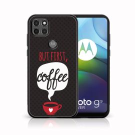 MY ART Silikonski ovitek Motorola Moto G9 Power COFFEE (056)